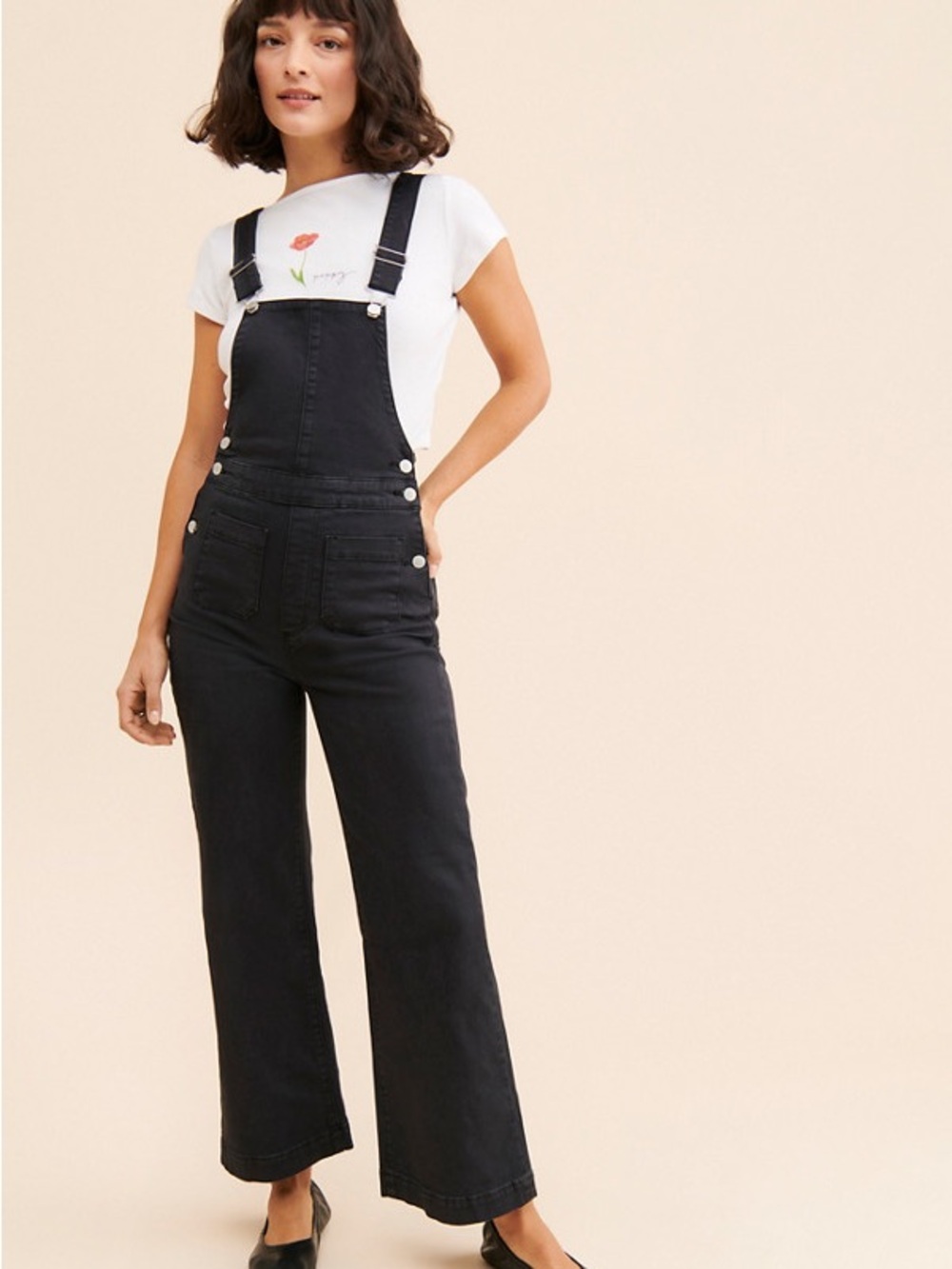 Rolla’s Sailor High Rise Wide Leg Overalls
